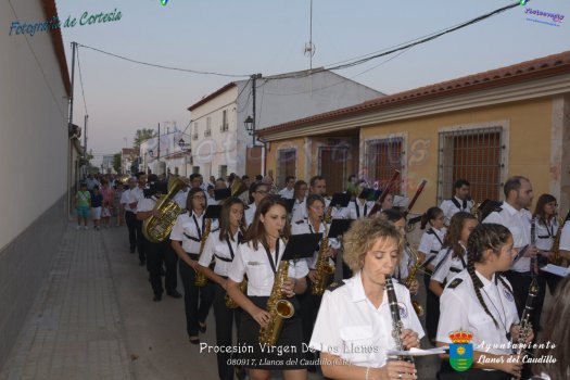 Ofrenda floral y procesion de la Virgen de los Llanos 2017